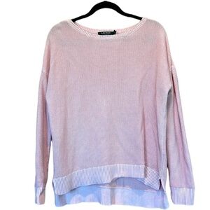Lauren Ralph Lauren blush pink sweater 100 percent cotton size XL